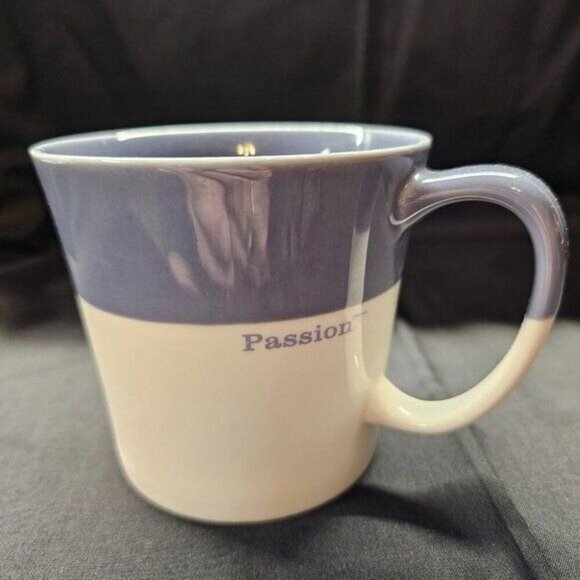 Starbucks "Passion" Mug New Bone China Purple & Cream - Picture 5 of 9